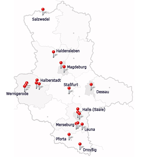 Karte Netzwerkschulen