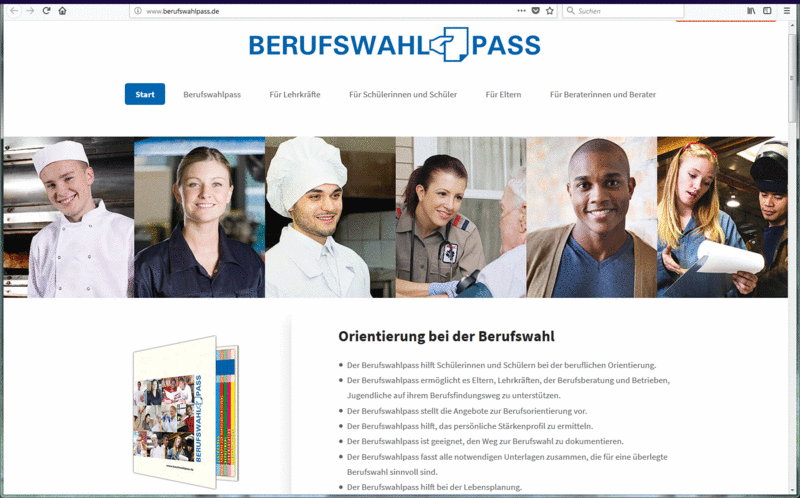 Berufswahlpass